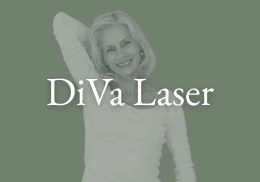 Woman after diva laser treatment