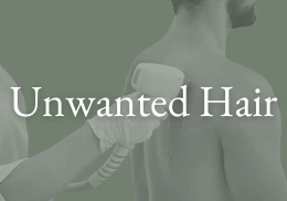 Laser hair removal for unwanted body hair