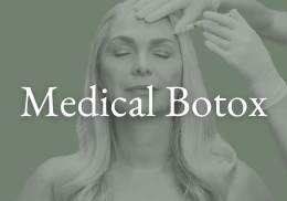 Medical uses of botox at skin clinic